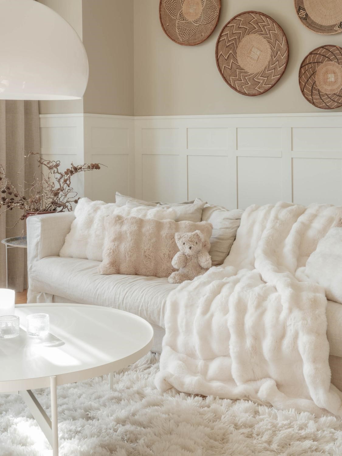 Decke Ivory Misty