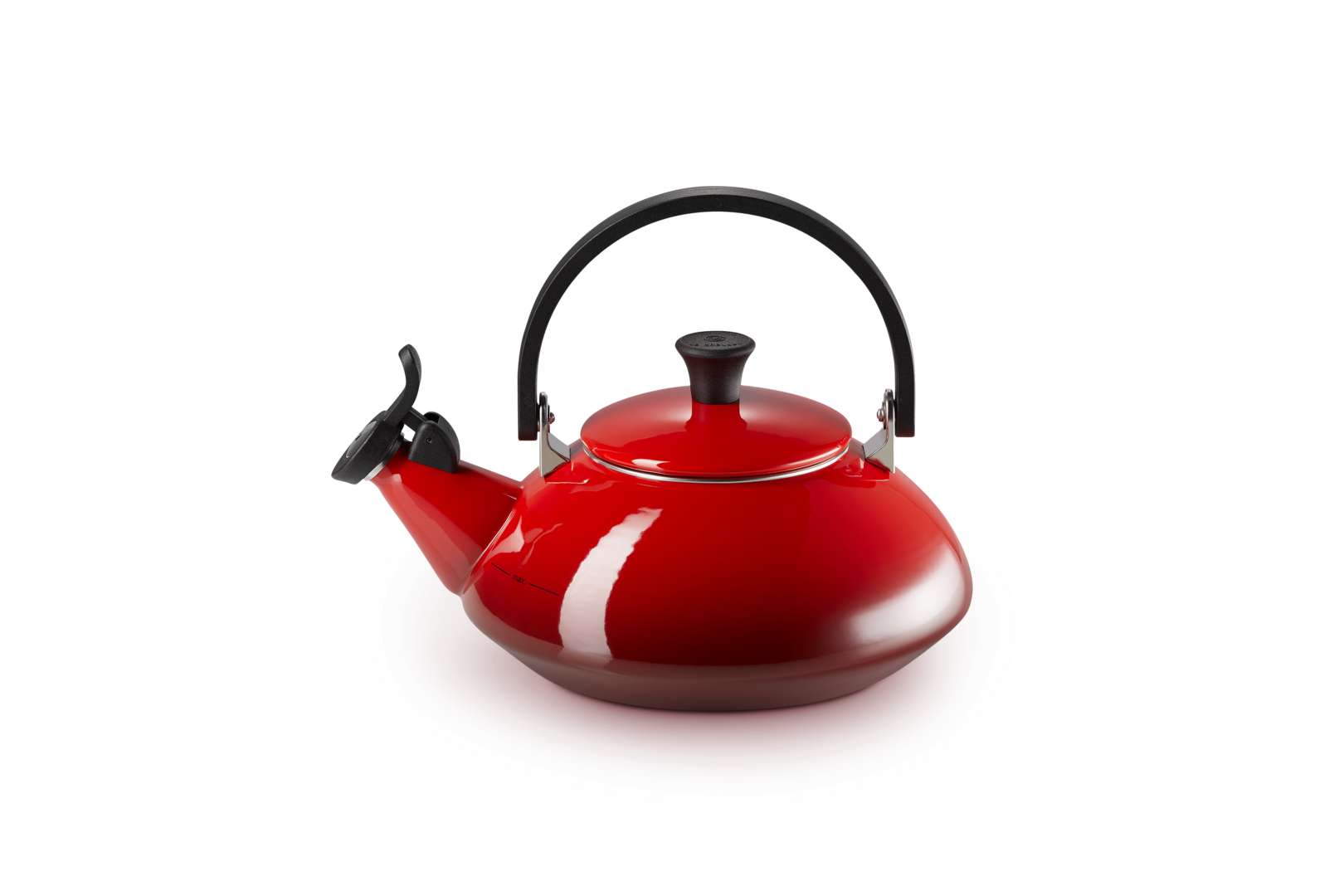 Wasserkessel 1,5 L glänzend Kirschrot