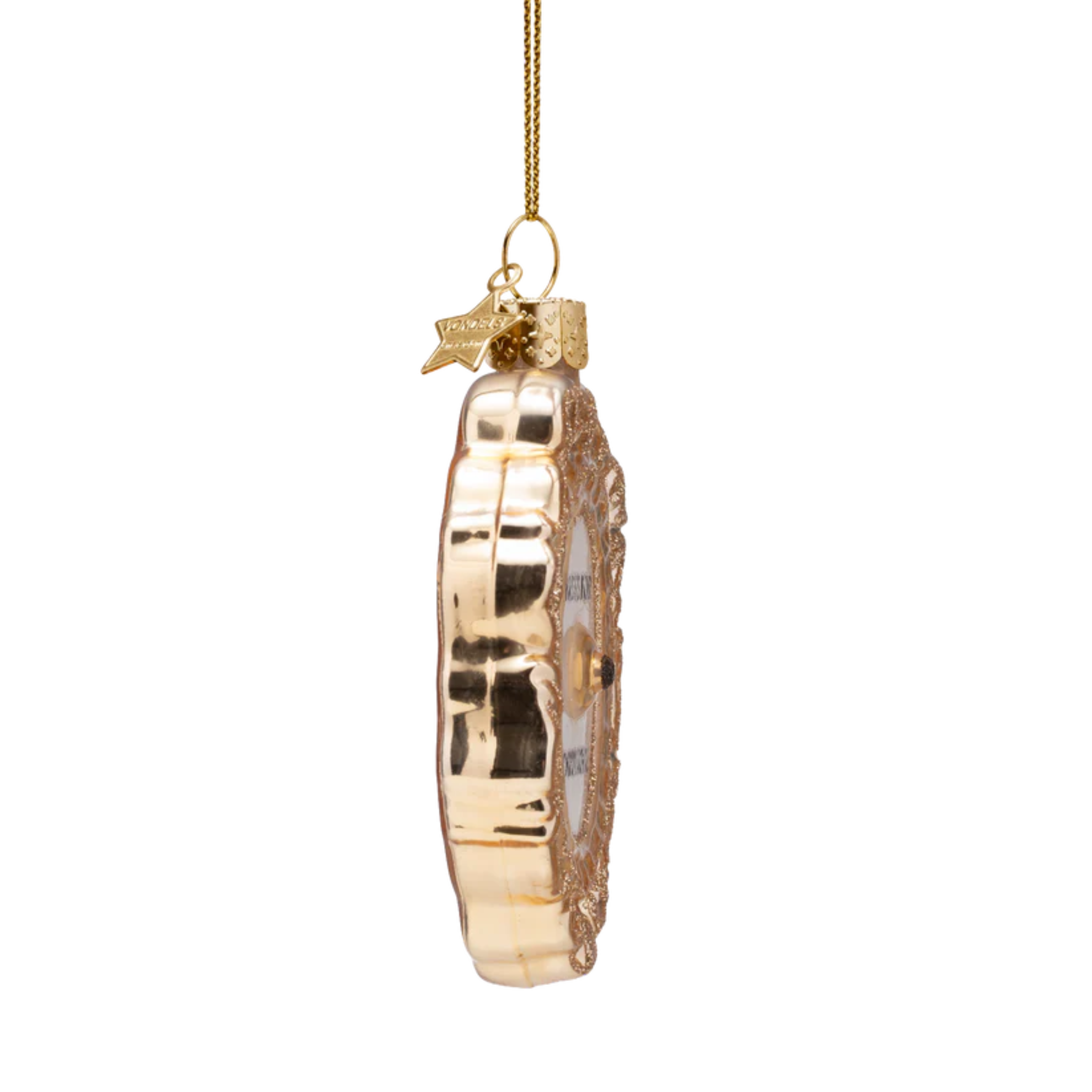 Ornament Glaspresse Champagner