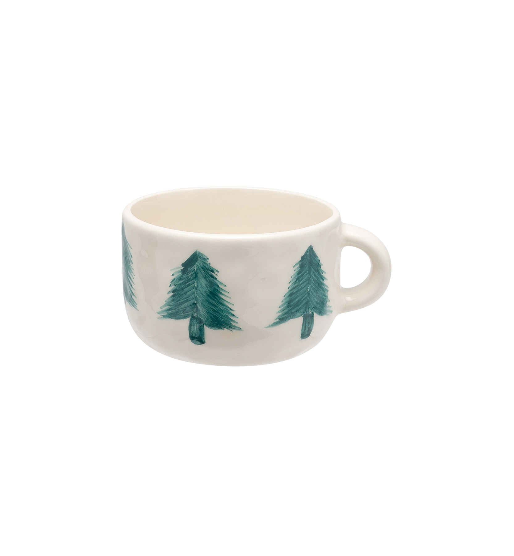 Cappuccino Becher christmas forest