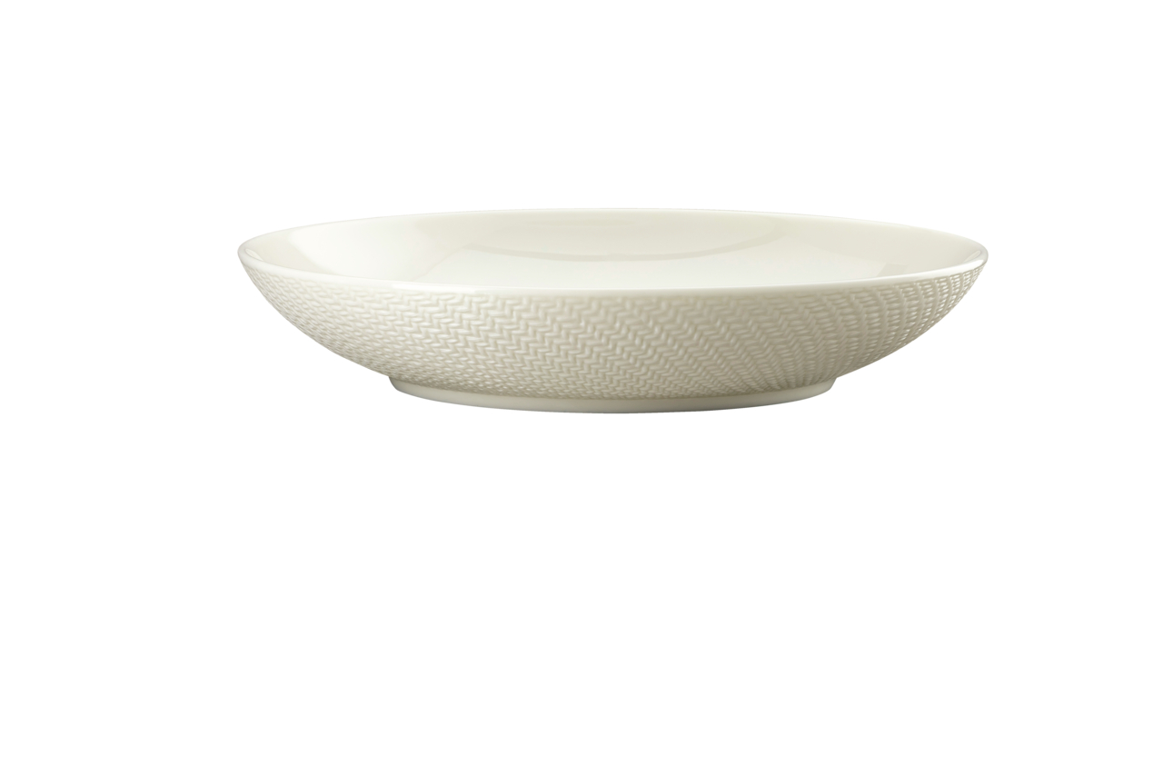 Teller tief 21 cm Kumi White