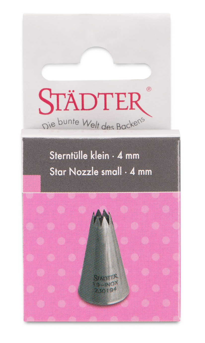 Sterntülle 4mm Edelstahl Tüllen + Zubehör