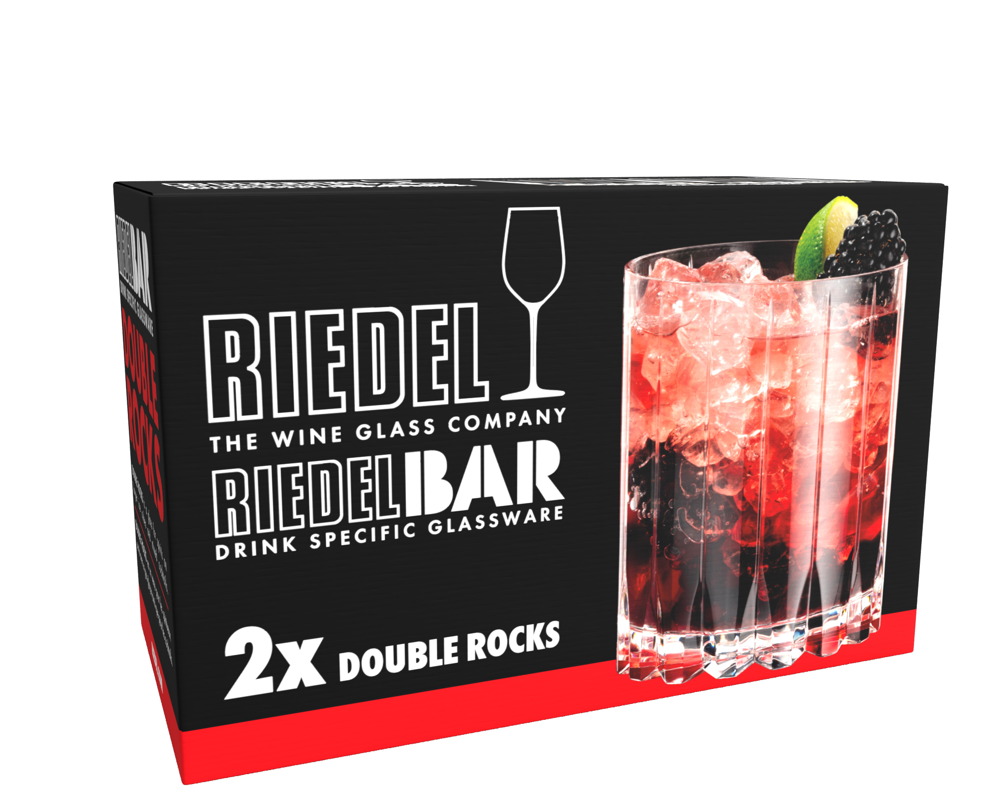 Double Rocks 2 Stück Drink Specific Barware