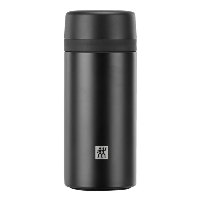Thermoflasche 420 ml Schwarz