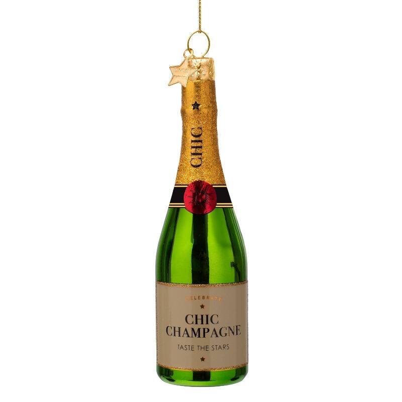 Ornament Champagnerflasche