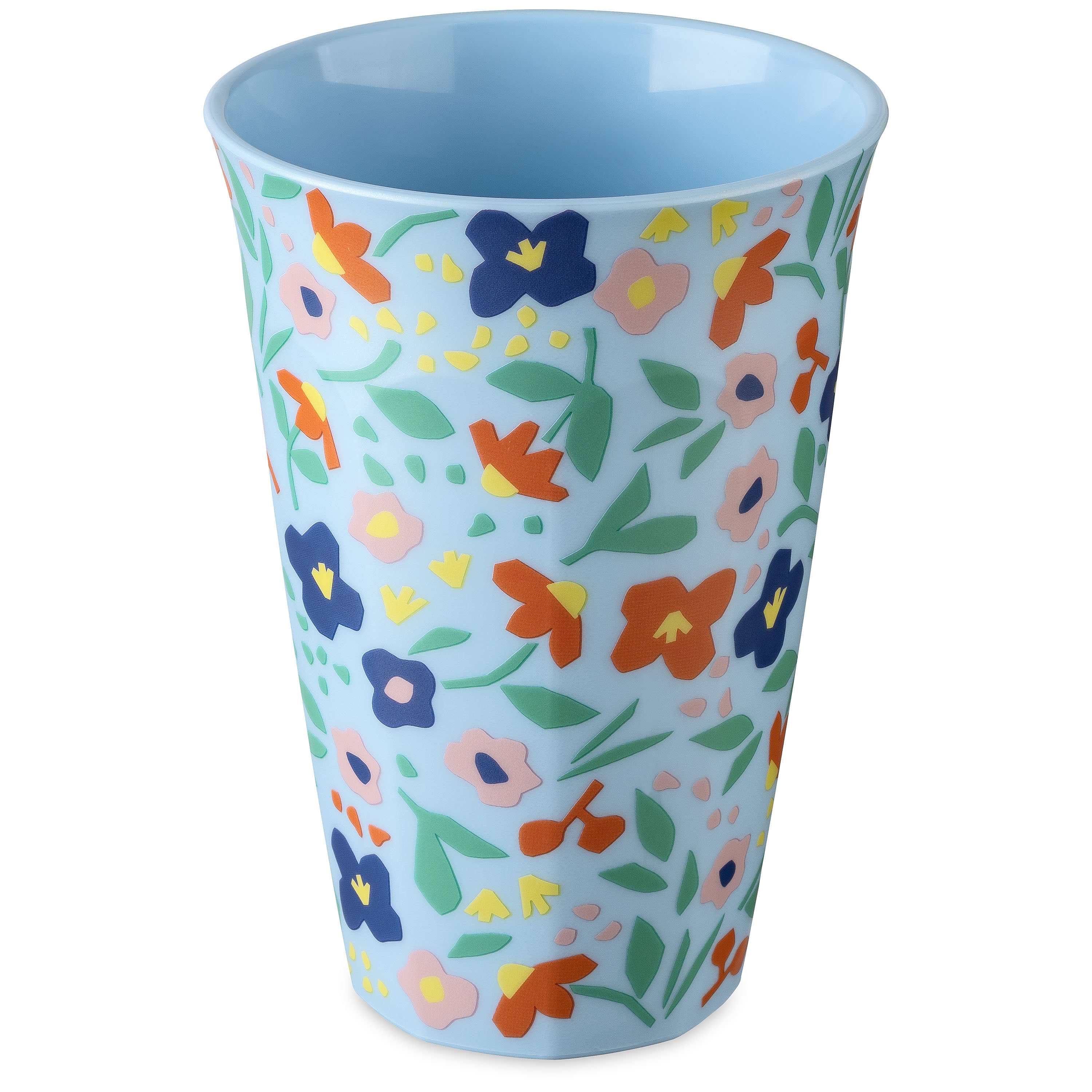 Becher Blau Blooms 450 ml 