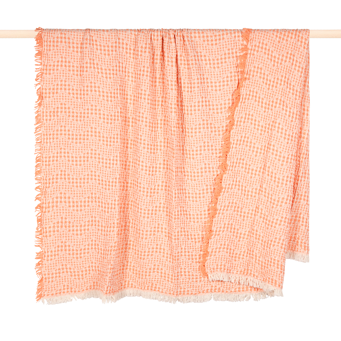 Decke Coral Waffle