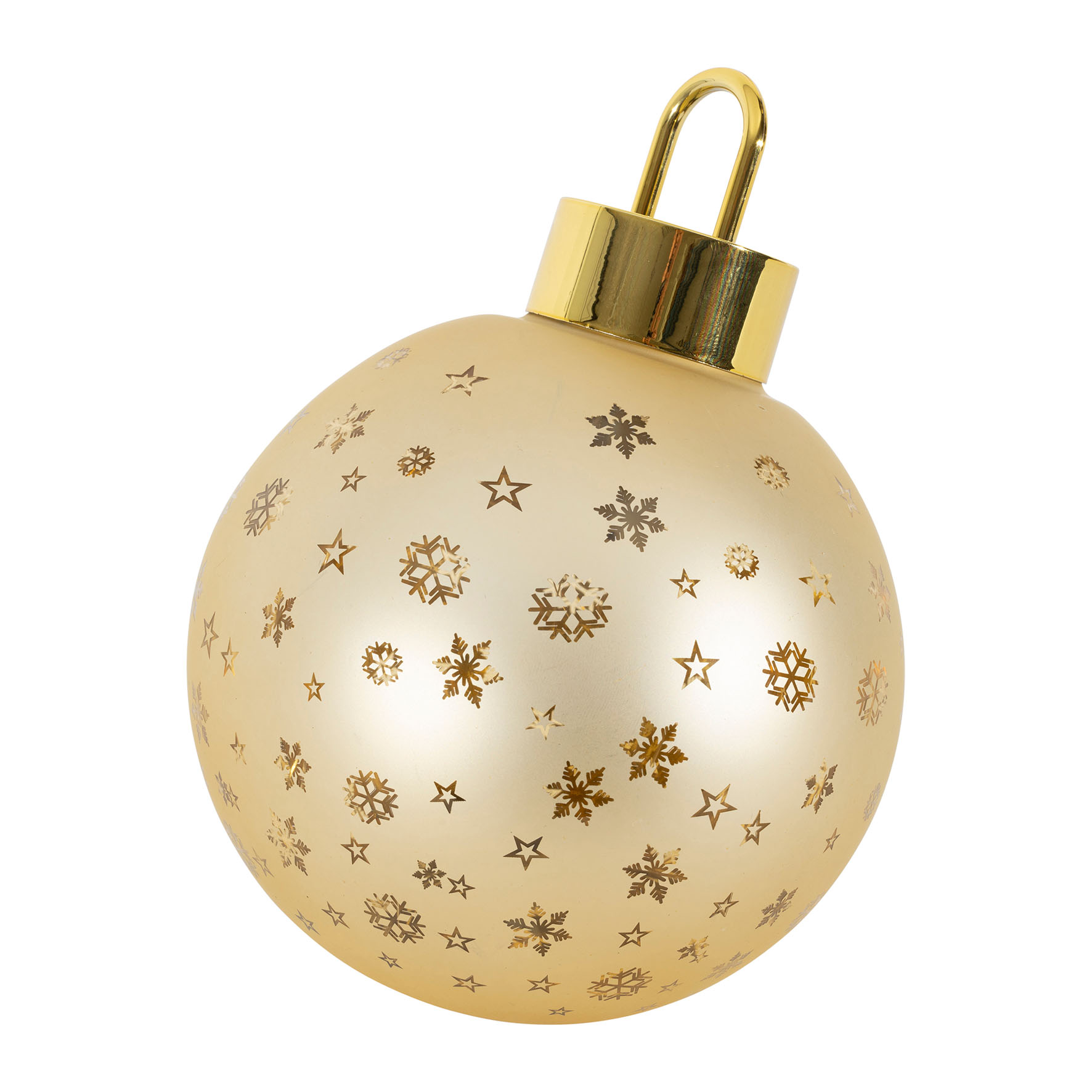 Baumkugel gold 15cm Led Bauble Od