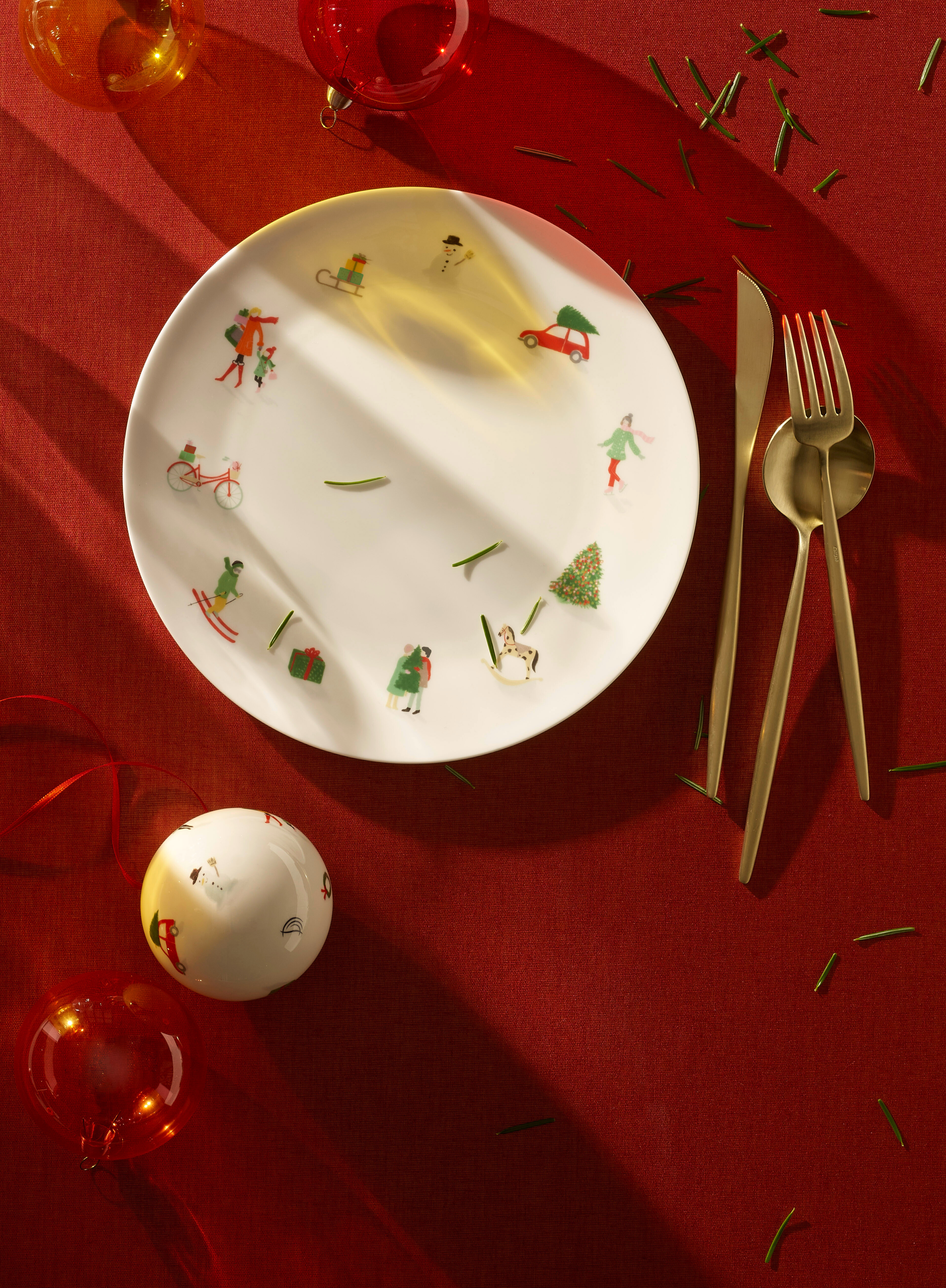Festlich gedeckt mit Noel