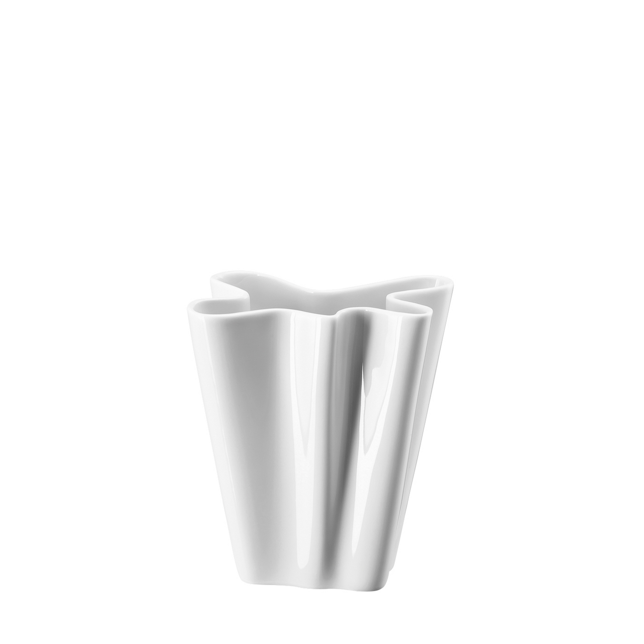 Vase 14cm Flux Weiss Vase 14cm Flux Weiss
