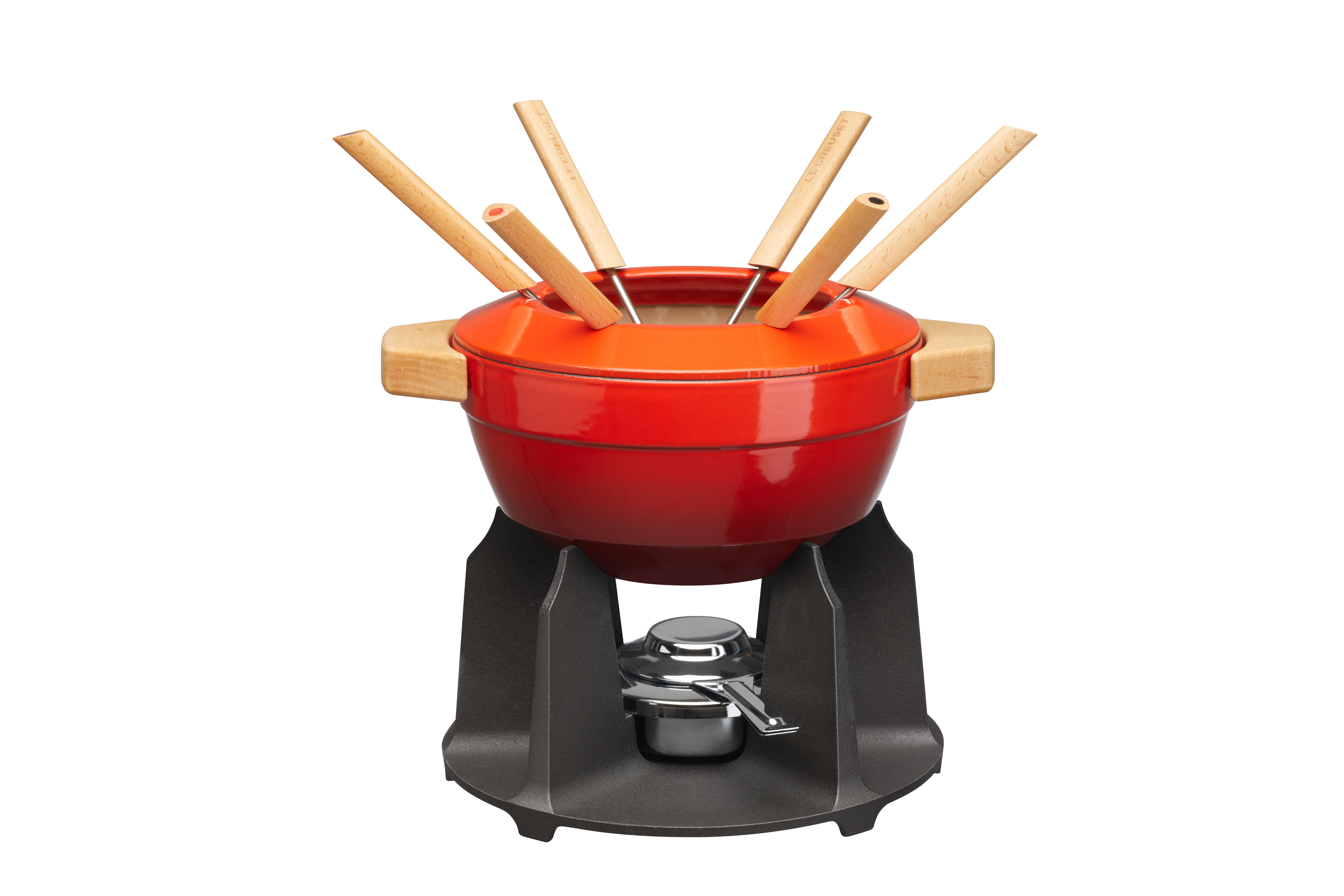 Fondue-Set 2,3L Kirschrot