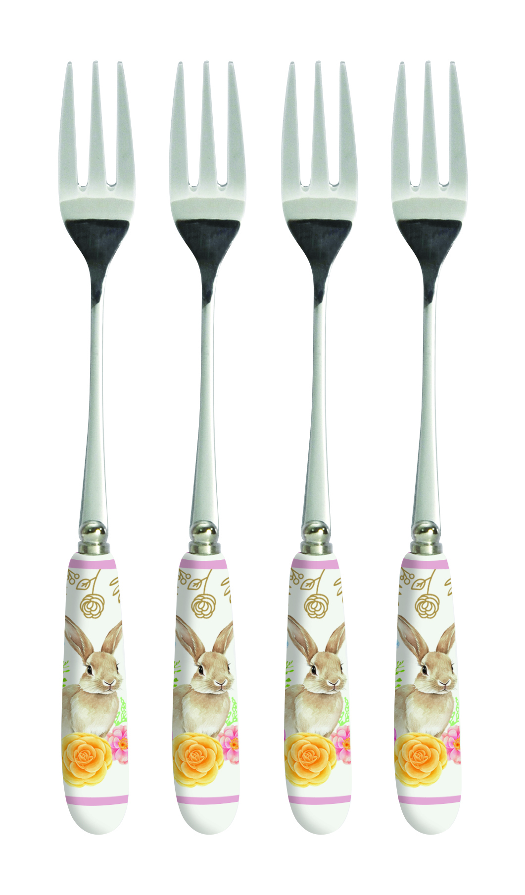 Kuchengabeln 4 Stück - Tres Jolie