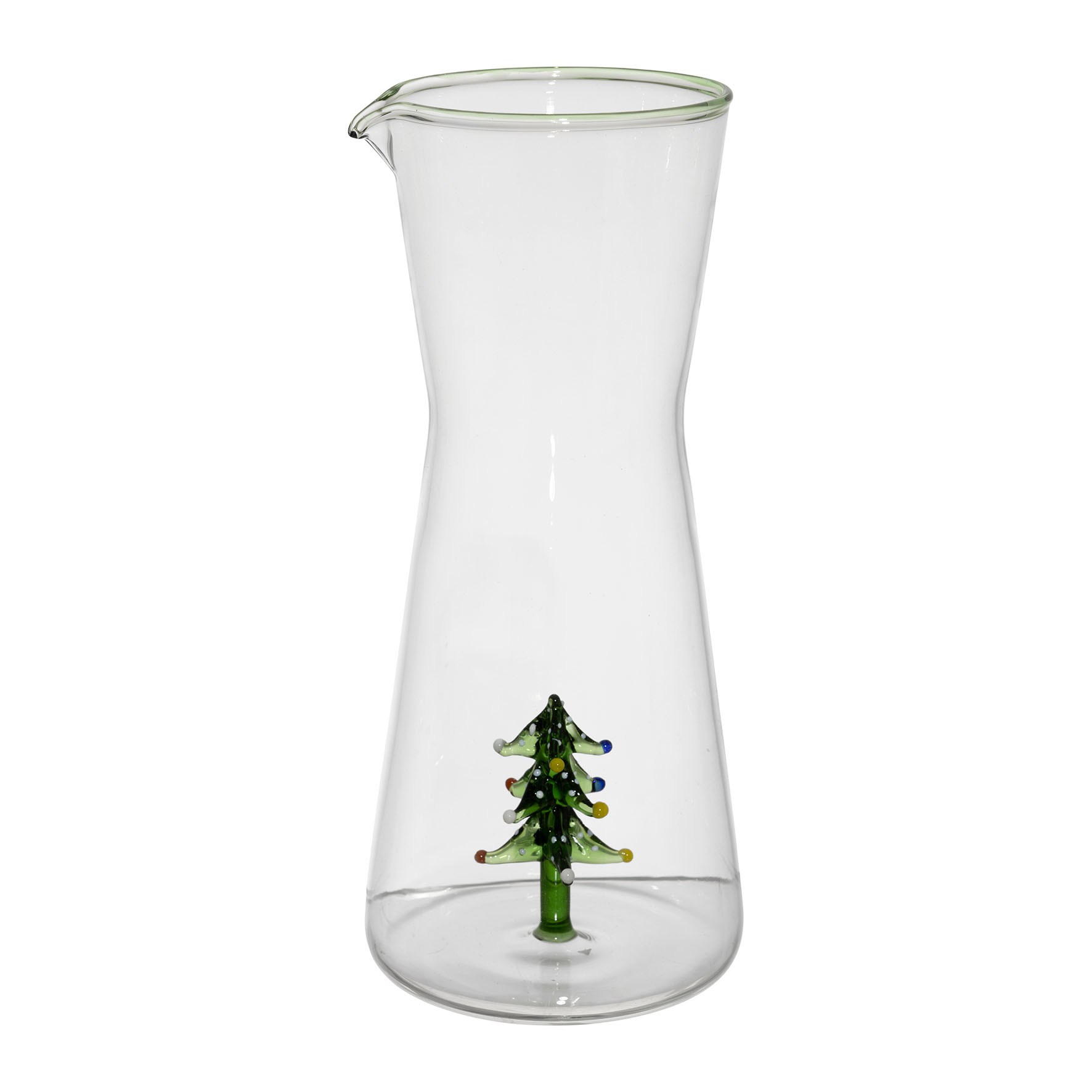 Decanter 1L Christmas Tree grü Od