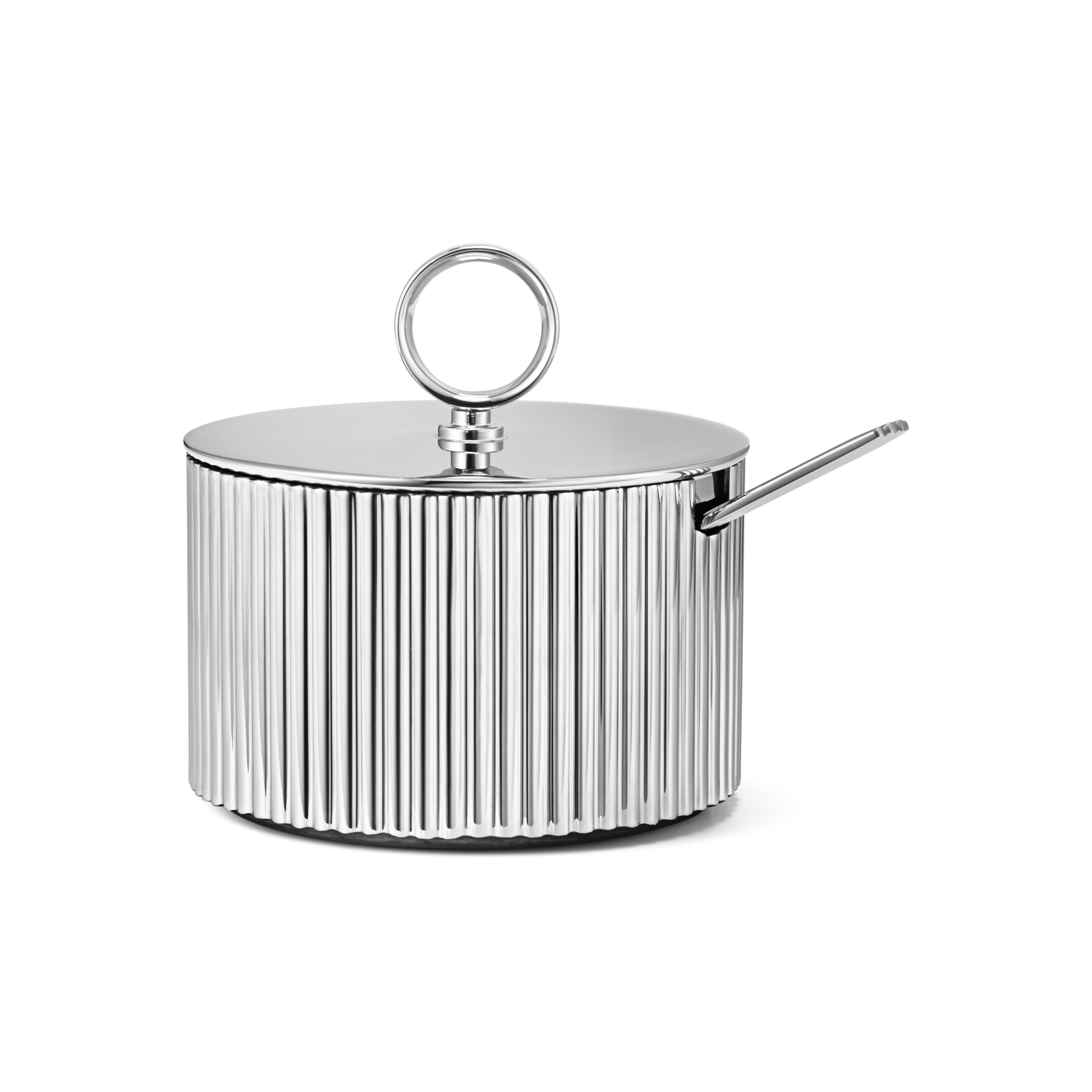 10014932_BERNADOTTE_SUGAR_BOWL_BONBONNIERE_SS Zuckerdose mit Löffel Bernadotte