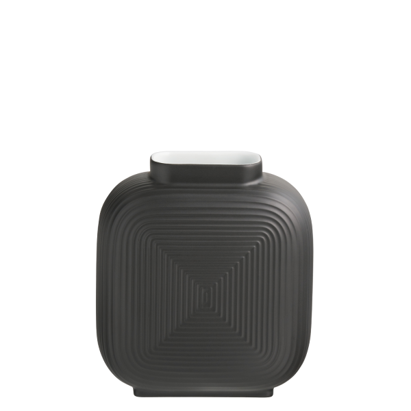 Vase satin-black 16cm Linda