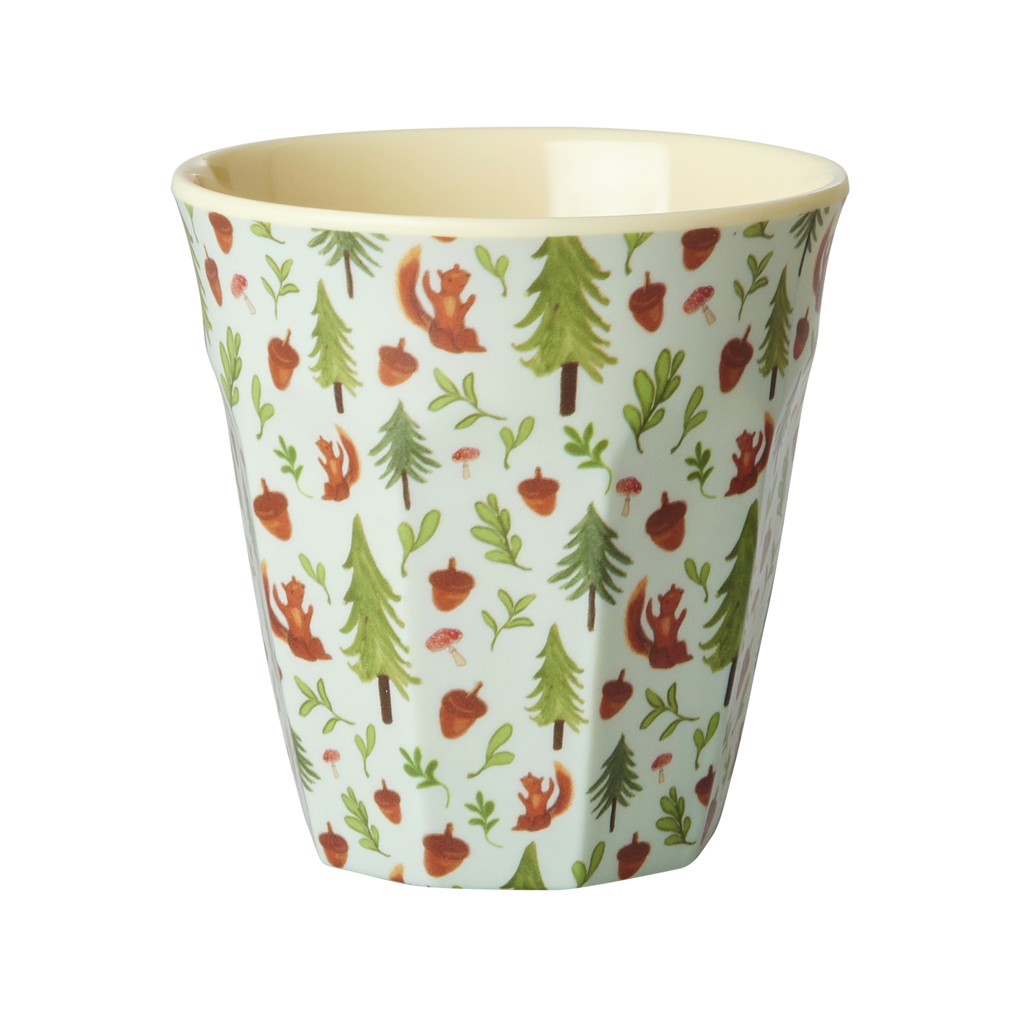 Becher Blau Sandy Flower Print