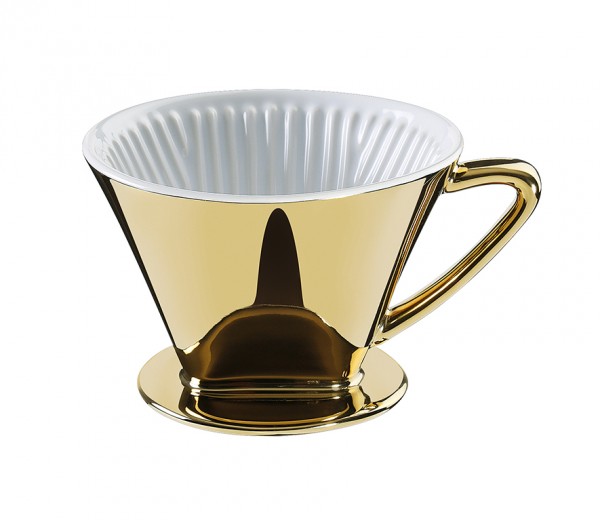 Cilio Kaffeefilter gold Gr.4