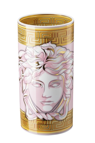Versace Vase 24cm VERSACE MEDUSA AMPLIFIED PINK COIN