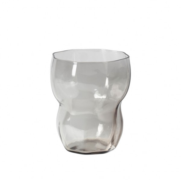 Broste Copenhagen Trinkglas 0,35L D9xH10,7cm LIMFJORD HELLGRAU