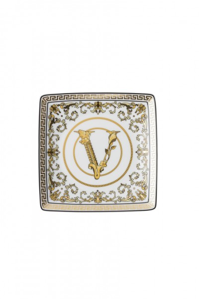 Versace Schälchen 12cm quadr. flach VERSACE VIRTUS GALA WHITE