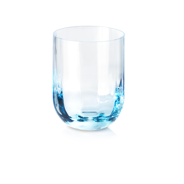 Dibbern Glas 0,25L aqua ROTONDO OPTIC