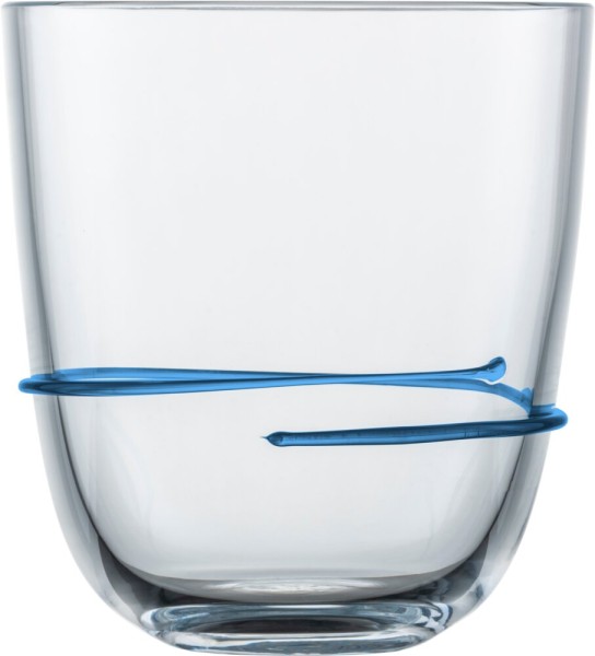 Zwiesel Kristallglas Becher 0,518L blau AURA