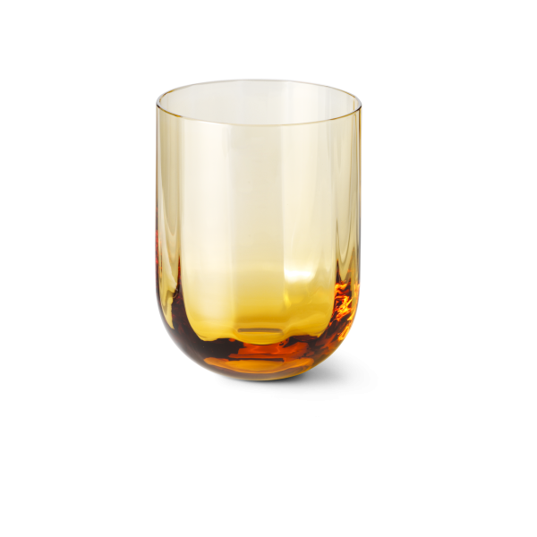 Dibbern Glas 0,25L bernstein ROTONDO OPTIC