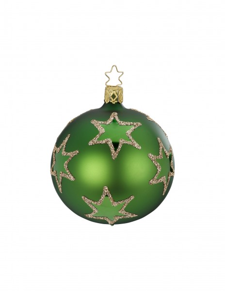 Inge‘s Christmas Decor Kugel 6cm Rising Star grün mat INGE'S CHRISTMAS