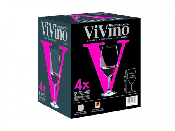 Nachtmann Bordeauxglas 4 Stück VIVINO
