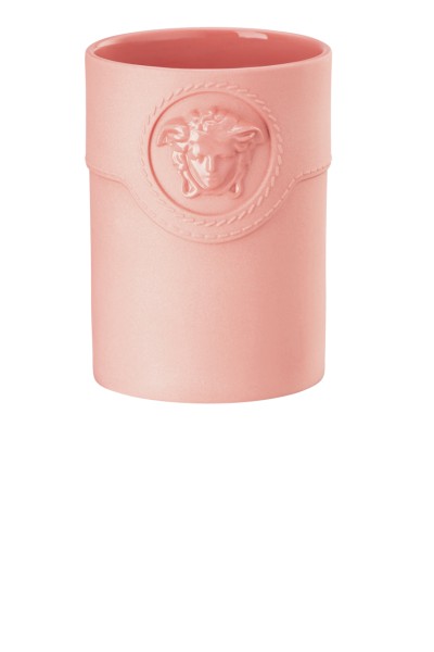Rosenthal Vase 10cm pink VERSACE LA MEDUSA MINI